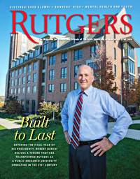 Latest Rutgers Magazine cover